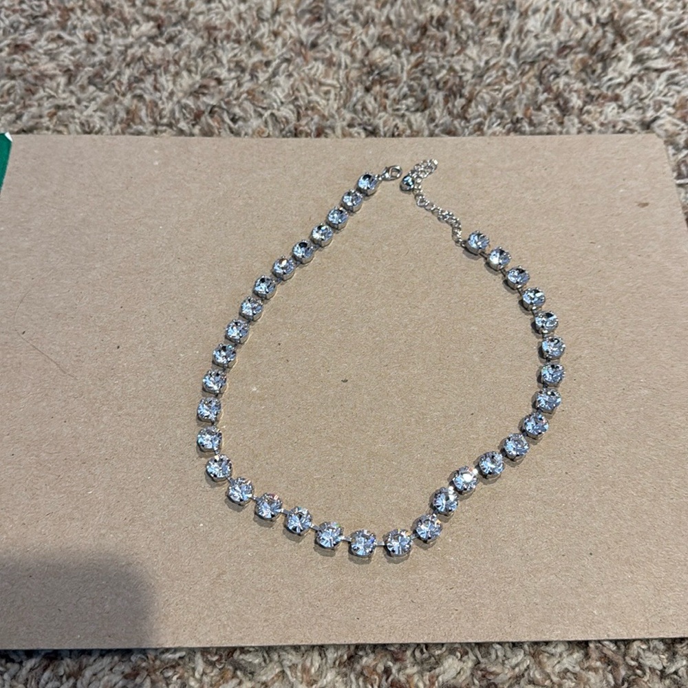 Touchstone Crystal Glitz Necklace, New in Box.